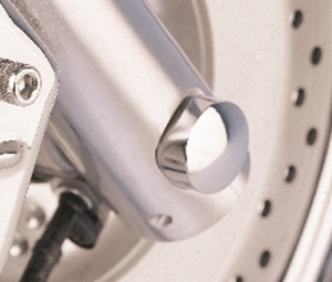 Billet Front Axle Cap Chrome