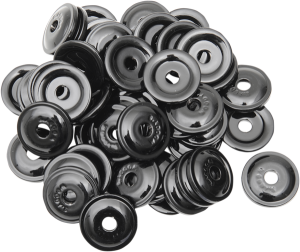 Round Digger® Aluminum Support Plates Black