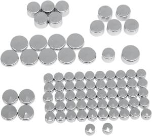 Bolt Cover Standard Kit Silver, 1, nordicamoto.ro