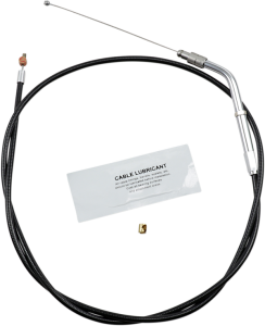 Black Vinyl Throttle/idle Cable Black Standard, 1, nordicamoto.ro