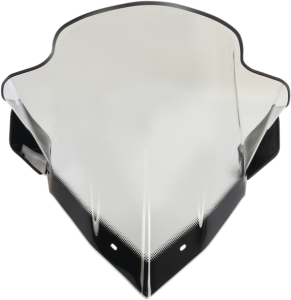 Replacement Windshield Black, Clear