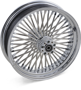 Fat Daddy 50-spoke Radial Laced Wheel Silver, 1, nordicamoto.ro