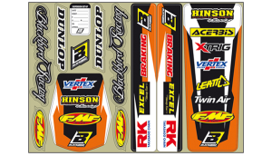 Decal Logo Kit Orange