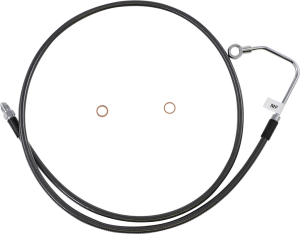 Designer Series Dot Abs-specific Mid Brake Line Kit Black, Black Pearl