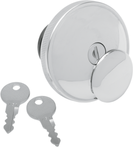 Screw-in Locking Gas Cap Black, 1, nordicamoto.ro