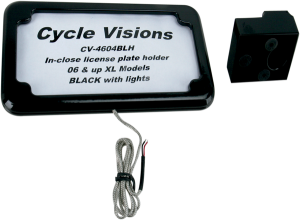 In-close License Plate Holder Black, 1, nordicamoto.ro