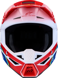 Alpinestars SM3 Falcon gyermek sisak, piros/fehér/kék, S-es méret, 3, nordicamoto.ro