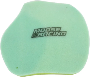 MOOSE RACING precíziós, előolajozott légszűrő, zöld 