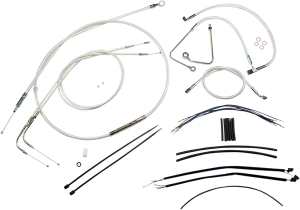 Sterling Chromite Ii® Designer Handlebar Installation Kit Silver, 2, nordicamoto.ro