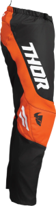 Pantaloni copii Thor Sector Chef Charcoal/Red 28, 3, nordicamoto.ro