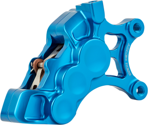 6-piston Caliper Blue, Anodized