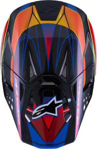 Supertech M10 Era MIPS® sisak, kék/piros/sárga, XS méret, 4, nordicamoto.ro