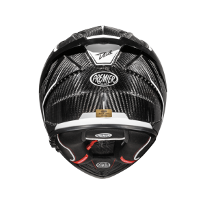 Casca Premier Devil Carbon ST8 sisak, fekete/fehér, S-es méret, 4, nordicamoto.ro