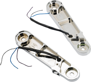 Streamliner Front Led Turn Signals Chrome, 2, nordicamoto.ro