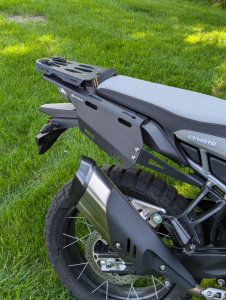 CFMOTO 450MT hátsó csomagtartó – alumínium, fekete, 3, nordicamoto.ro