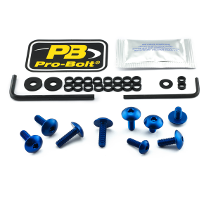 Fairing Bolt Kit For Triumph Blue
