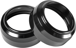 Fork Dust Cap Black, Anodized, 2, nordicamoto.ro