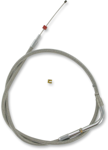 Stainless Steel Throttle/idle Cable Silver Standard, 1, nordicamoto.ro