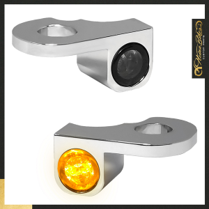 Nano Series Handlebar Turn Signals Chrome, 1, nordicamoto.ro