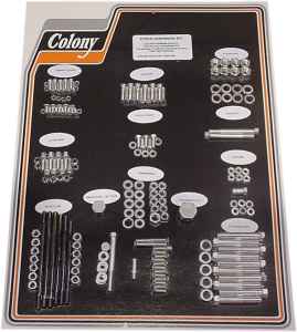 Complete Stock Hardware Kit Silver, 1, nordicamoto.ro