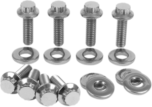 Bolt Kit Rkr Cvr Evo Silver