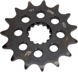 Lightweight Steel Sprocket Black, Zinc, 1, nordicamoto.ro