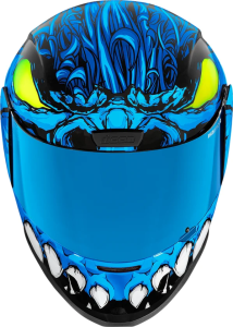Casca Icon Airform™ Manik'R Black/Blue/Fluorescent Green/White S, 1, nordicamoto.ro