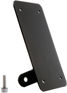 License Plate Aluminium Semi-satin Black Black