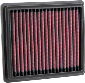 High-flow Air Filter - Indian Black, Red, 3, nordicamoto.ro
