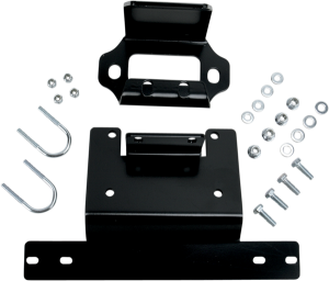 Winch Mount Kit Black, 1, nordicamoto.ro