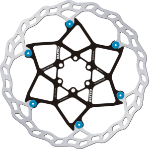 Brake Disc Floating Black, Silver