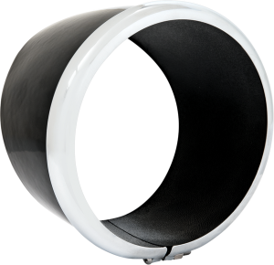 Headlight Trim Ring/shroud Kit Black, Chrome, 1, nordicamoto.ro