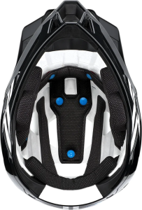 Casca MTB 100% Trajecta Black/White L, 5, nordicamoto.ro