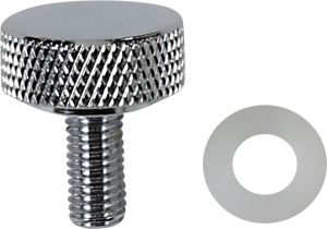 Seat Knob Kit Silver, 1, nordicamoto.ro