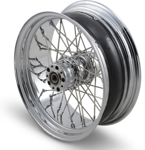 Laced 40-80 Spoke Wheel Assembly Silver, 3, nordicamoto.ro