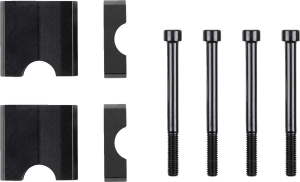 Universal 7/8(r) Bar Risers Black, 2, nordicamoto.ro