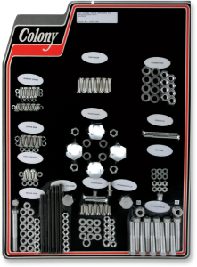 Complete Stock Hardware Kit Silver, 1, nordicamoto.ro