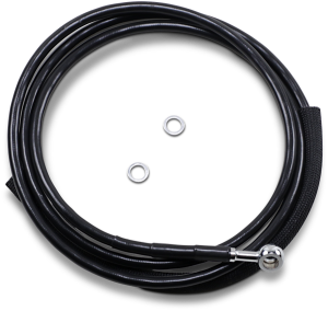 Stainless Steel Hydraulic Clutch Line Vinyl-coat Black