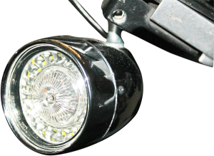 Probeam® Ringz Bullet Bezel Led Turn Signal Chrome, 1, nordicamoto.ro