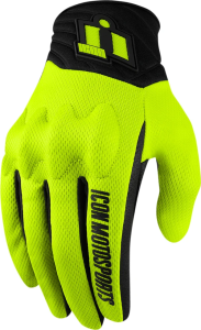 Manusi Textile Icon Anthem 2 Stealth™ fekete/Hi-Viz sárga