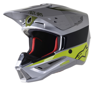 Sm5 Bond Helmet Green, Silver, Yellow  L, 2, nordicamoto.ro