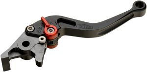 Racing Brake And Clutch Lever Black, Red, Anodized, 3, nordicamoto.ro