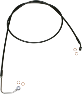 Xr Stainless Upper Brake Line Black Oversize [+254 mm (10'')], 1, nordicamoto.ro