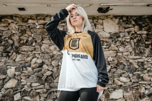 Tricou Icon Status Black/Gold/White XL, 4, nordicamoto.ro