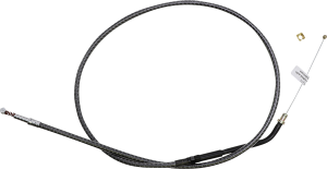 Karbonfibr Braided Throttle/idle Cable Black, 1, nordicamoto.ro