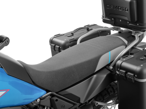 CFMOTO 800MT-X / 1000MT-X MAGAS VÁZÚ MOTOROS NYERG – FEKETE / KÉK, 2, nordicamoto.ro