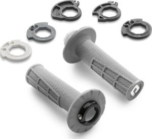 KTM/Husqvarna/Gas Gas Lock-On szürke, puha markolatok 2024, lyuk nélkül