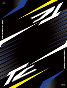 Workstation Floor Mat Black, Blue, White, Yellow