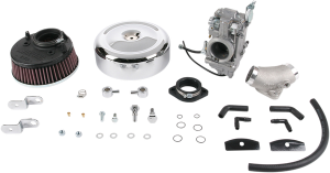Hsr42 Smoothbore Carburetor Total Kit 42-19 Natural, Chrome, 1, nordicamoto.ro