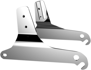 Sissy Bar Side Plates Silver, 2, nordicamoto.ro